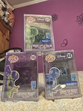 Disney Funko POP! Art Series Mickey Mouse Set Of 3